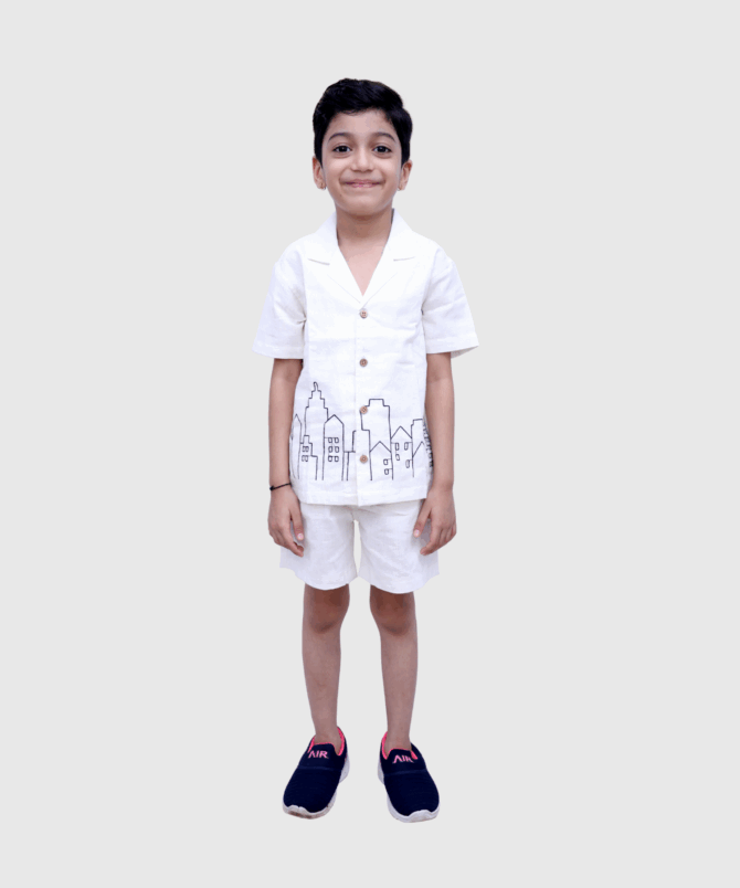 White Building Co-ord Set