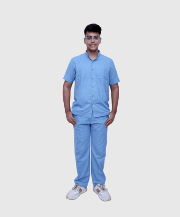 Sky Blue Mens Co-ord Set