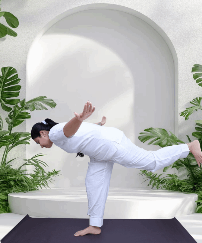 Satvic Woman Yoga Wear - Image 3