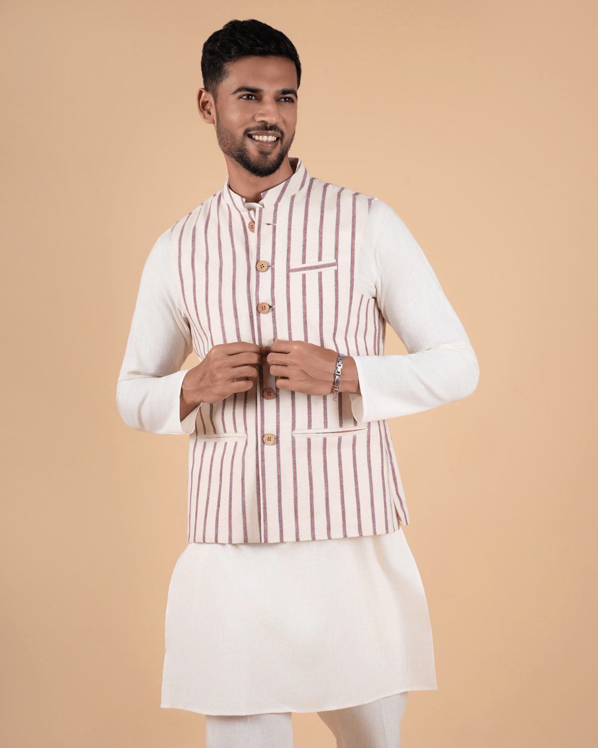 Cora Mist Striped Koti