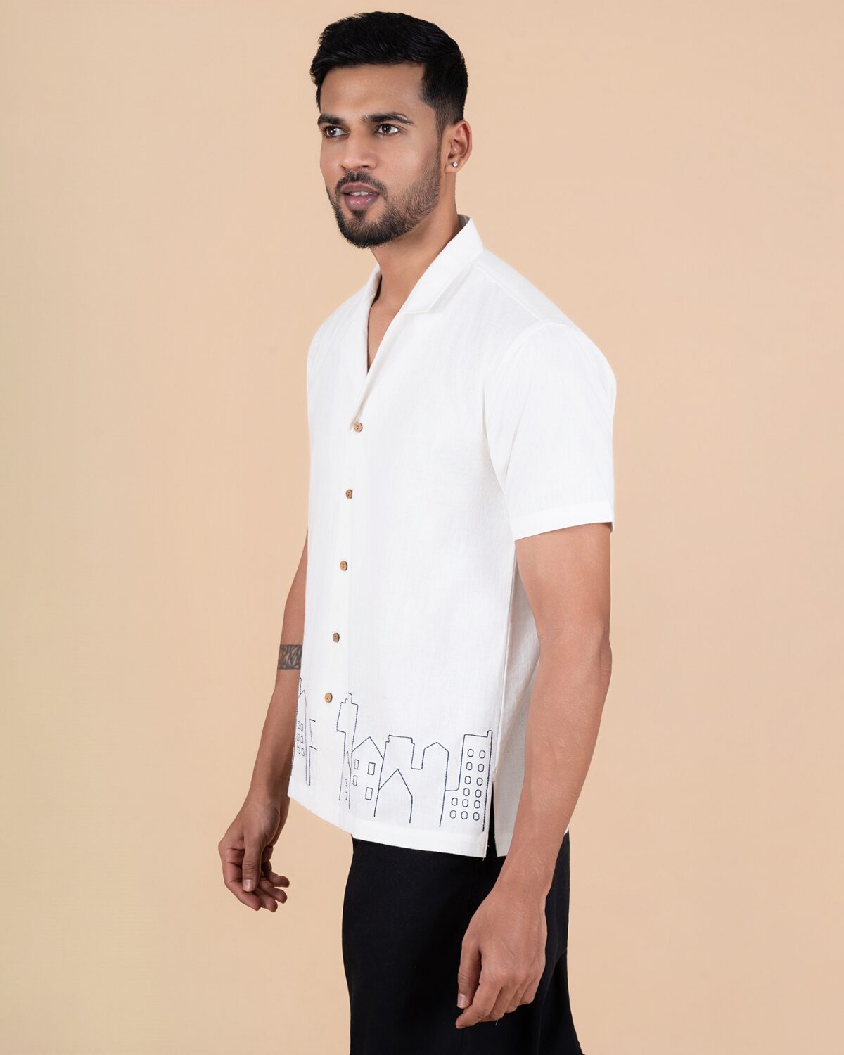 Tower Embroidered Shirt - Image 3