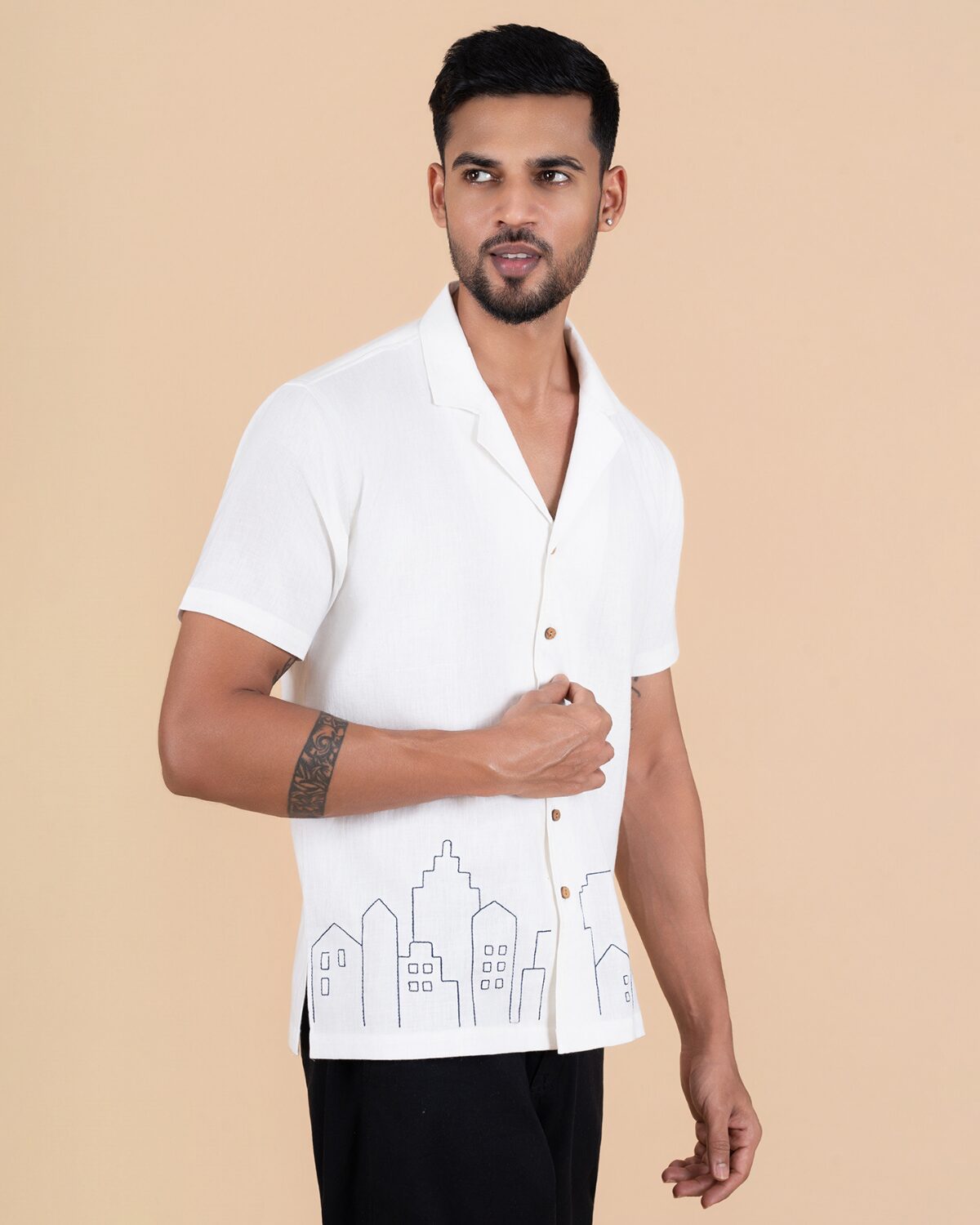 Tower Embroidered Shirt - Image 2