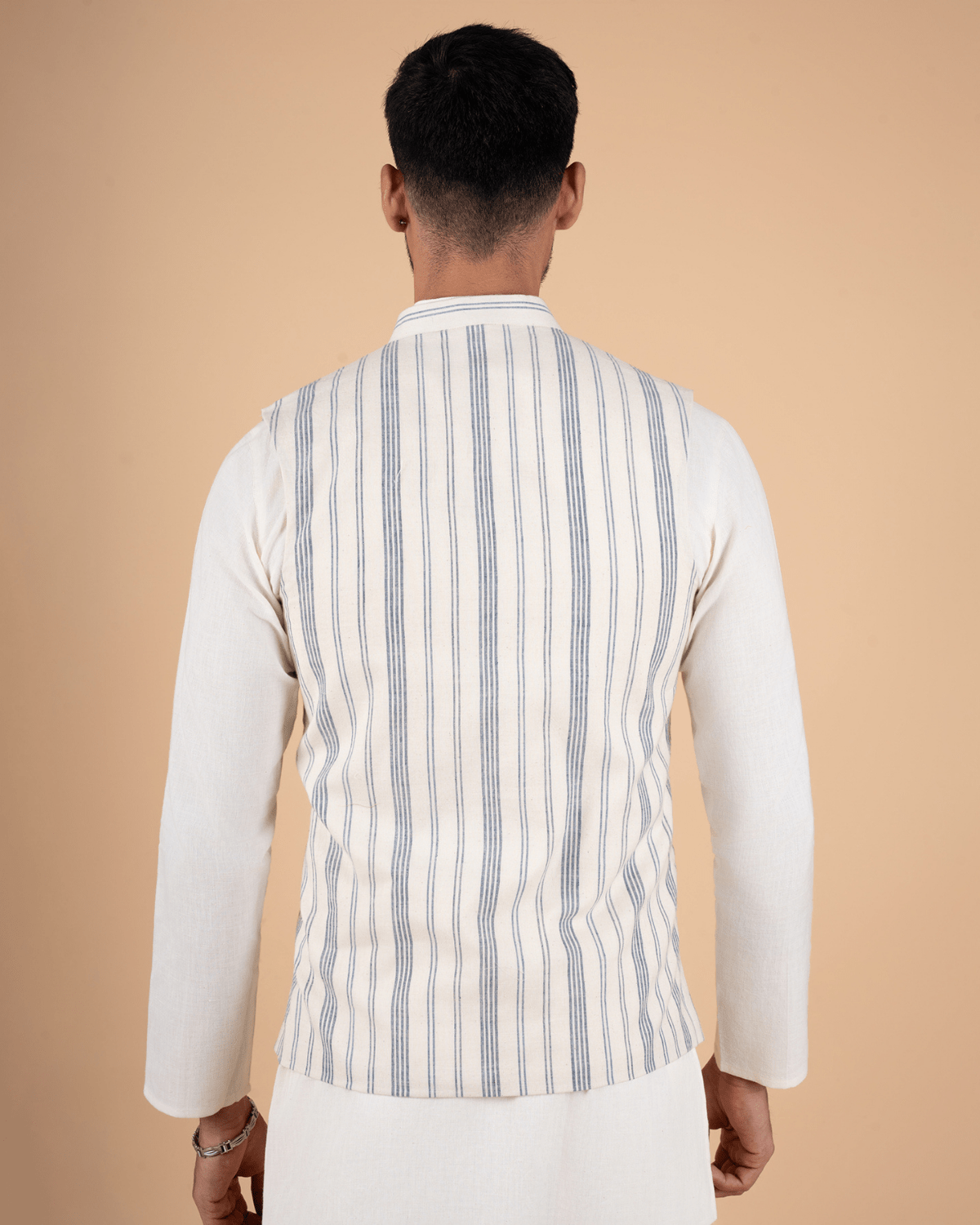 Indigo Striped Koti - Image 6
