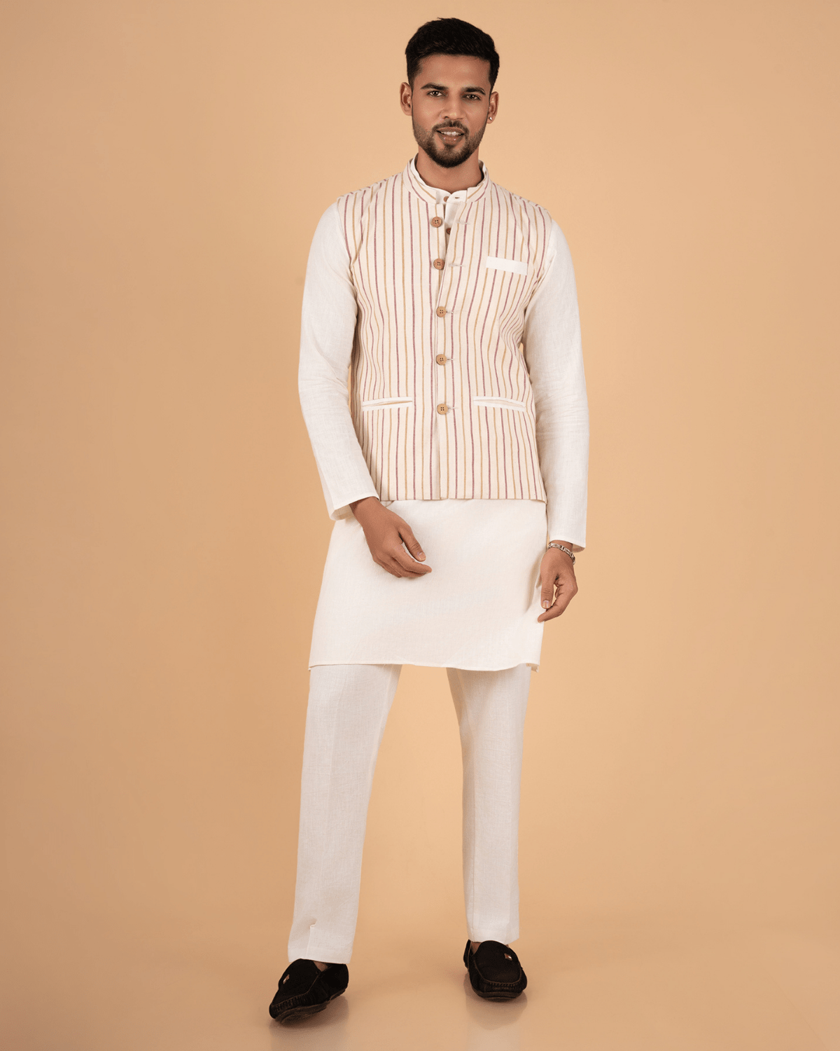 Heritage Striped Koti - Image 4