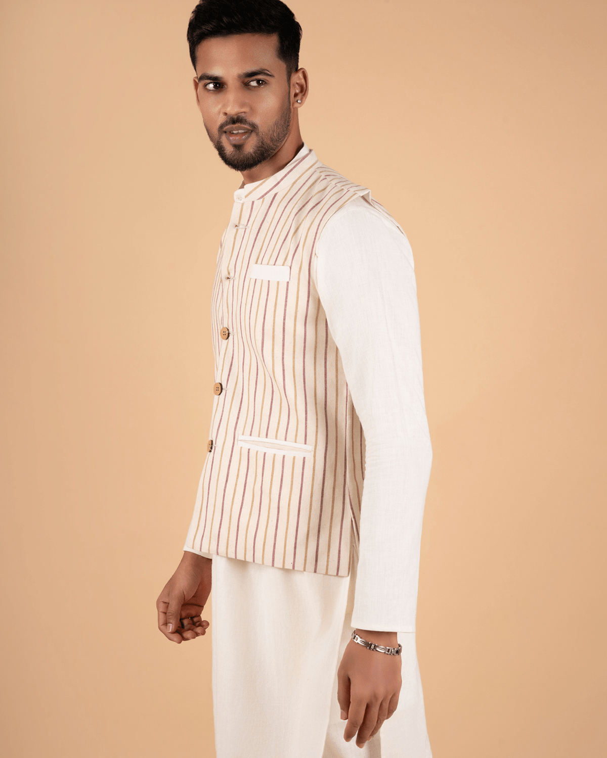 Heritage Striped Koti - Image 3