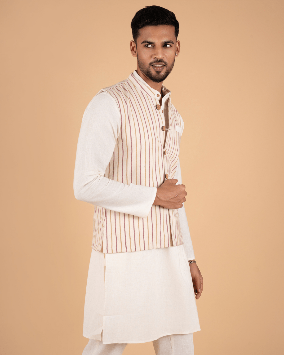 Heritage Striped Koti - Image 2