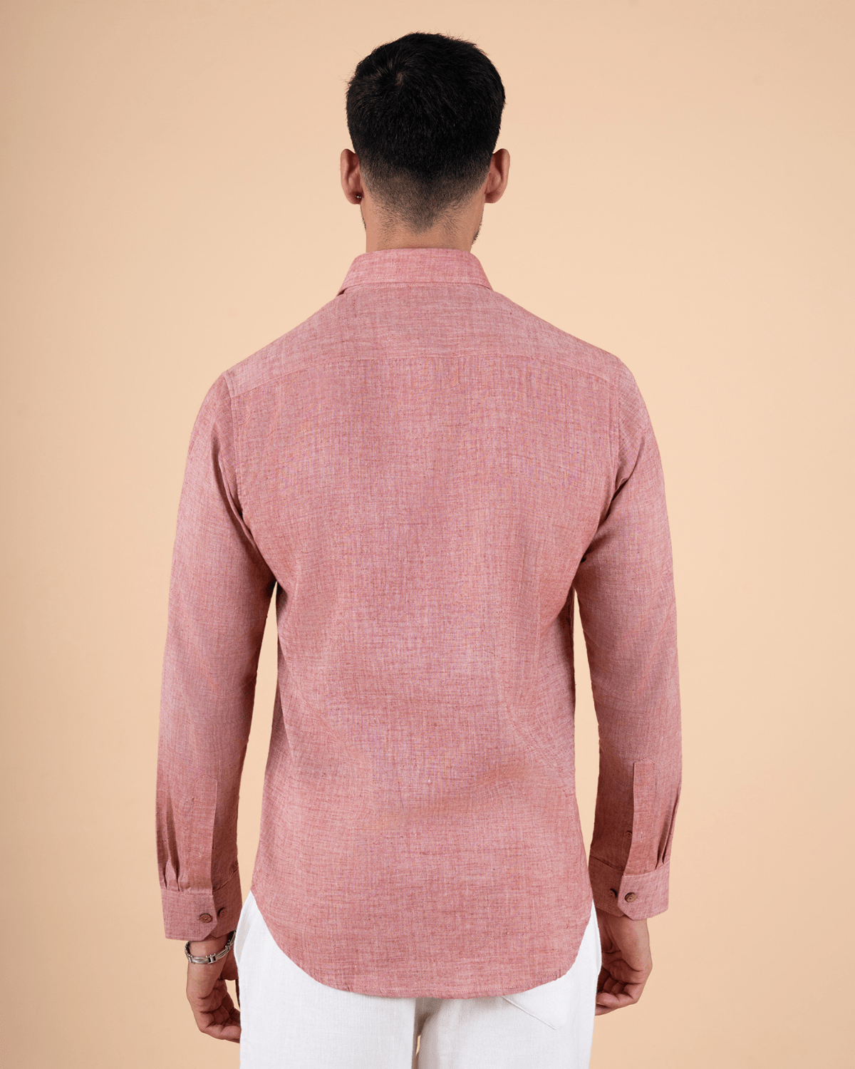 Earth Tone Full Sleeve Men Shirt - Image 4