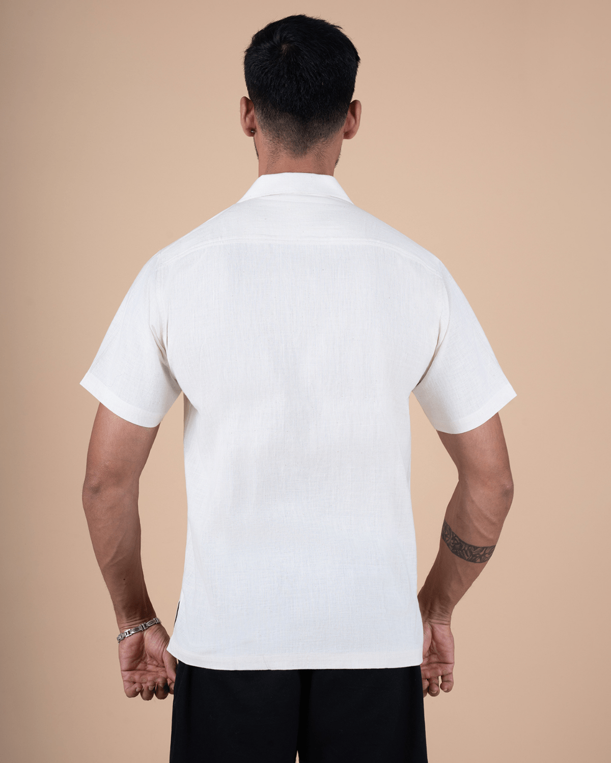 Natural Raw Double Pocket Shirt - Image 5
