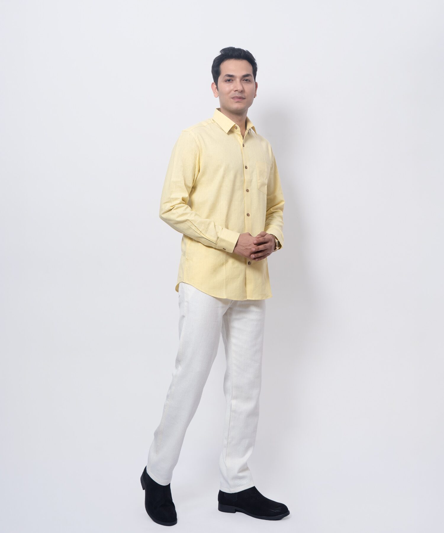 Haldi Khadi Shirt - Image 3
